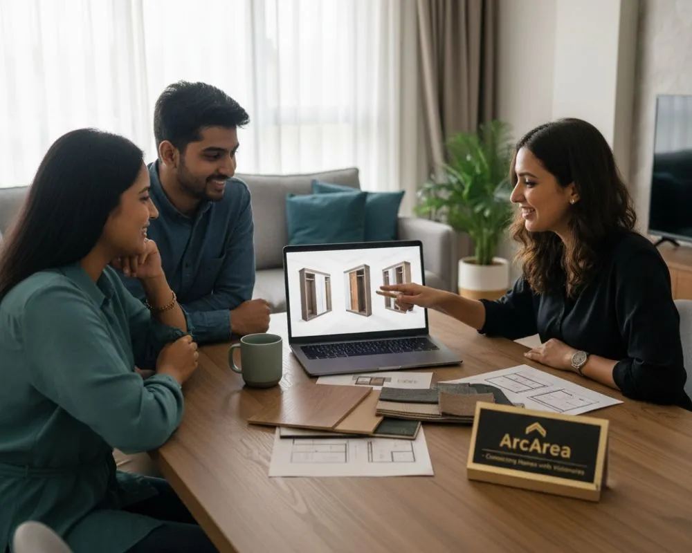 Space Saving designs for custom wardrobes | Smart Storage Ideas with ArcArea 10 ArcArea connecting homeowners with verified wardrobe designers and interior experts.