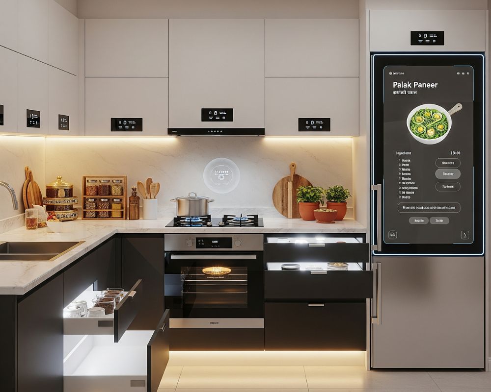 Ultimate Modular Kitchen Guide 2025: Costs, Layouts, Materials & Vastu Tips 7 smart modular kitchen trends 2025